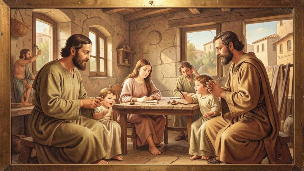 Ilustração: A Infância de Jesus